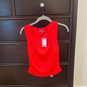 Edikted Vibrant Red Tank Top